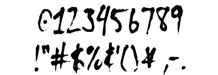 Clear Snow Sect Font OTHER CHARS