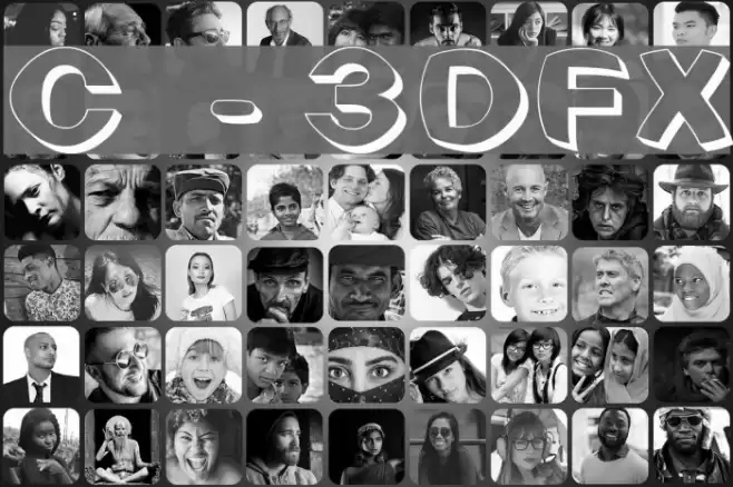 Clearblock circular - 3DFX Font examples