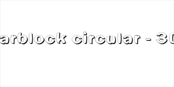Clearblock circular - 3DFX Logo