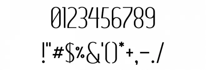 Clearlight Font OTHER CHARS