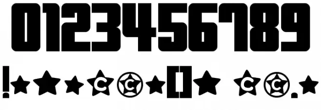 Clearwerkkraftremix Font OTHER CHARS