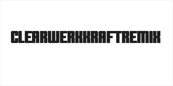 Clearwerkkraftremix Logo