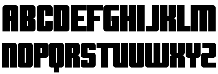 Clearwerkkraftremix Font LOWERCASE