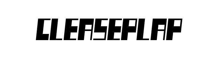 Clease Plap Fonte