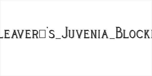 Cleaver's_Juvenia_Blocked Logo