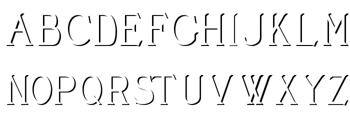 Cleaver's_Juvenia_Embossed Font LOWERCASE
