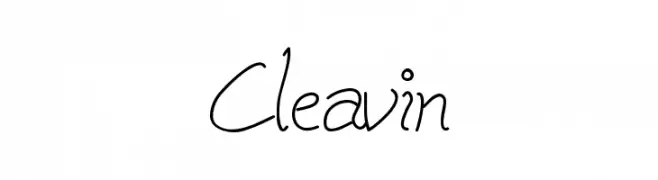 Cleavin  Free Fonts Download