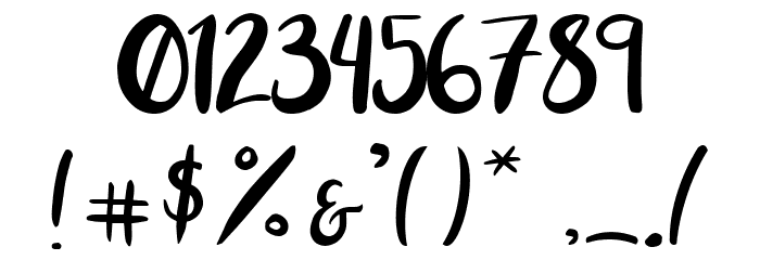Clegane Regular Font OTHER CHARS