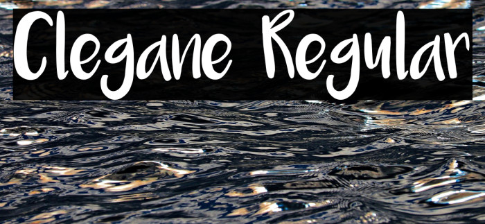 Clegane Regular Font examples