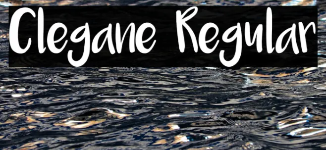 Clegane Regular Example 1