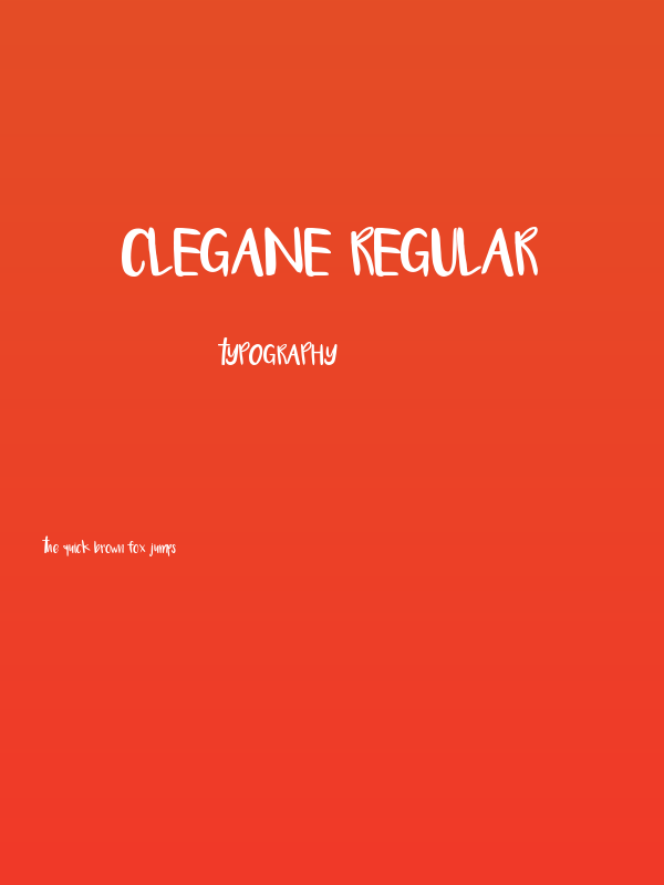 Clegane Regular Poster