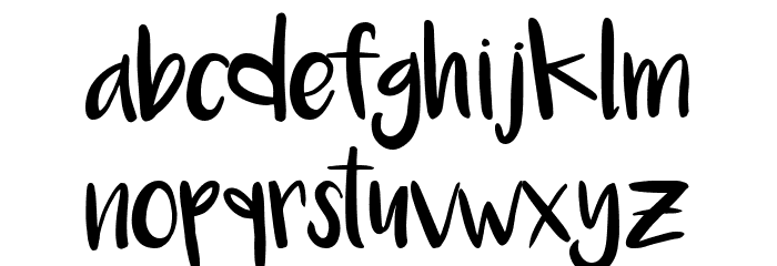 Clegane Regular Font LOWERCASE