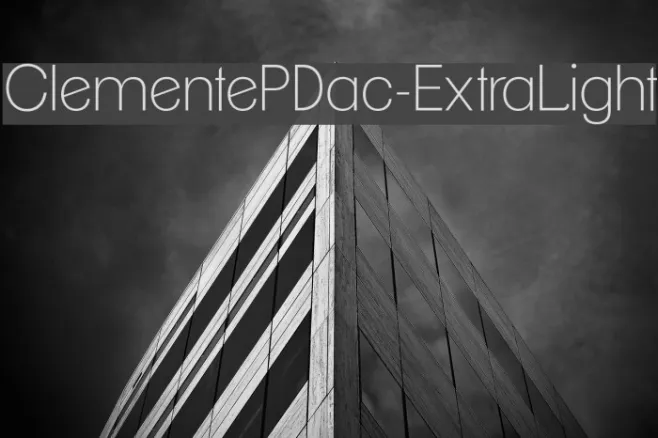 ClementePDac-ExtraLight Example 1