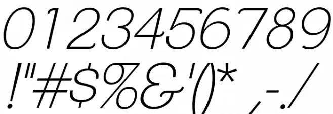 ClementePDad-ExtraLightItalic फ़ॉन्ट अन्य घर का काम