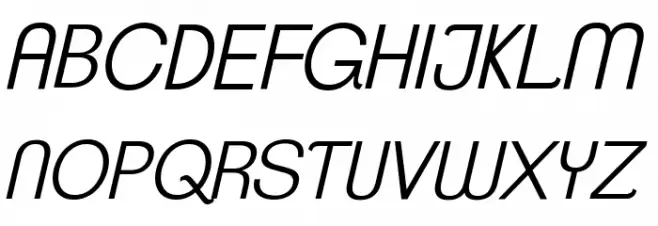 ClementePDaf-LightItalic Polices MAJUSCULES