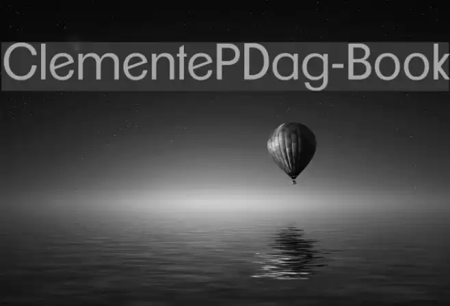 ClementePDag-Book Font examples