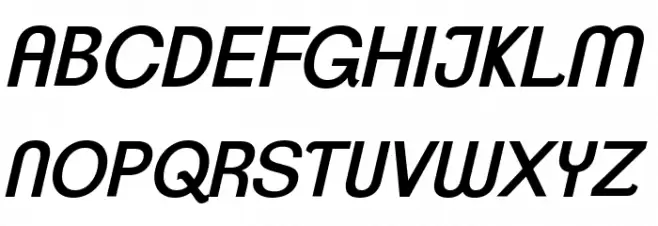 ClementePDaj-RegularItalic خط أحرف كبيرة