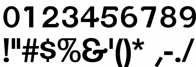 ClementePDak-SemiBold Font OTHER CHARS