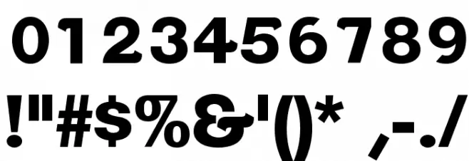 ClementePDao-Heavy Font Alte caractere