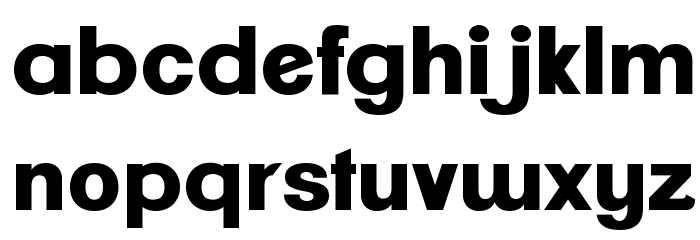 ClementePDao-Heavy Font LOWERCASE