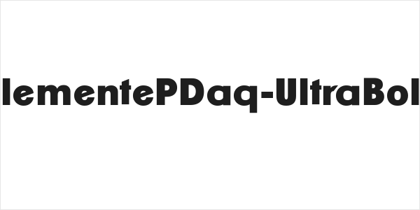 ClementePDaq-UltraBold Logo