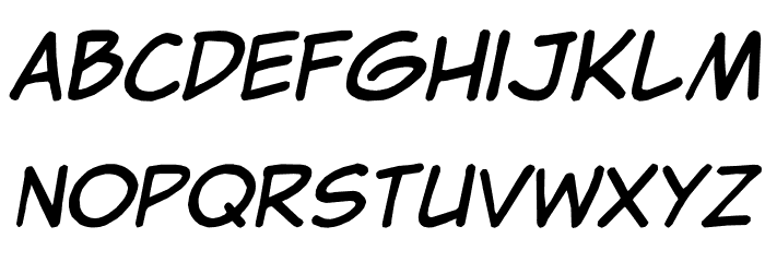 Clementine Italic Font LOWERCASE