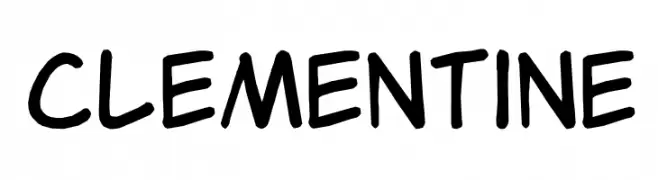 Clementine  Free Fonts Download