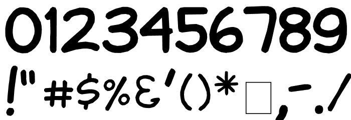 Clementine Font OTHER CHARS