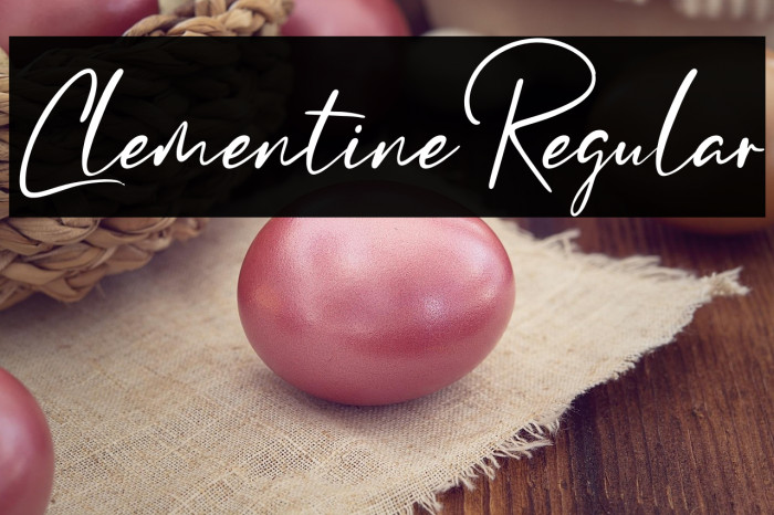 ClementineRegular Example 2