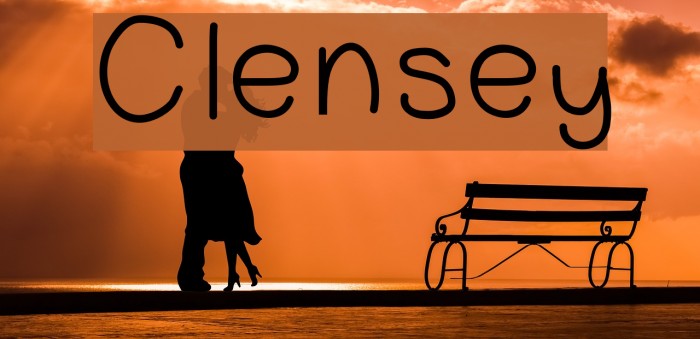 Clensey Polices examples