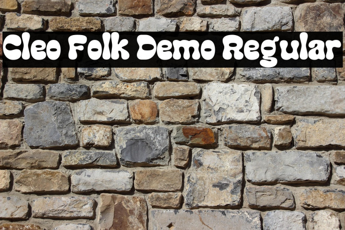 Cleo Folk Demo Regular Example 1