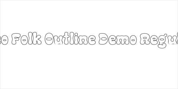 Cleo Folk Outline Demo Regular Logo