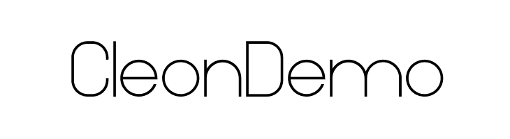 Cleon Demo  font caratteri gratis