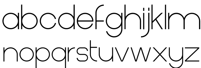 Cleon Demo Font LOWERCASE