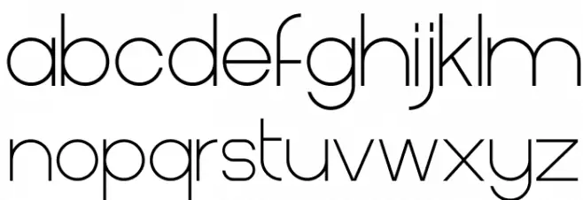 Cleon Demo Schriftart Kleinbuchstaben