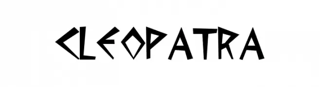 Cleopatra  Descarca Fonturi Gratis