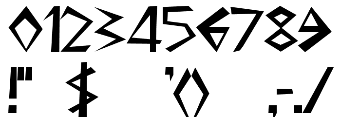 Cleopatra Font OTHER CHARS