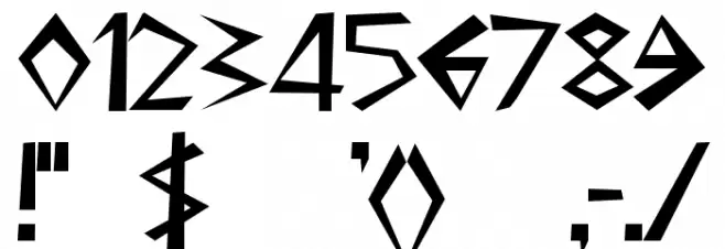 Cleopatra Font OTHER CHARS