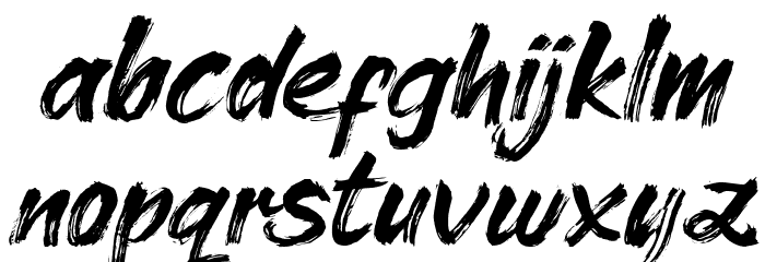 Cleopharta demo Font LOWERCASE