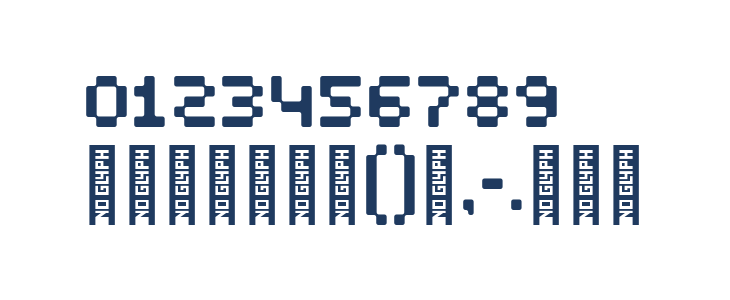 Clepto Regular Other Characters