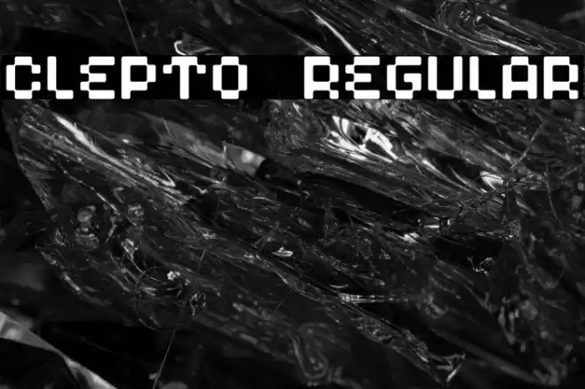 Clepto Regular Font examples