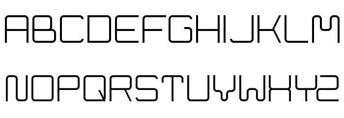 Cleptograph Regular Font LOWERCASE