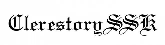 ClerestorySSK  Frei Schriftart Herunterladen