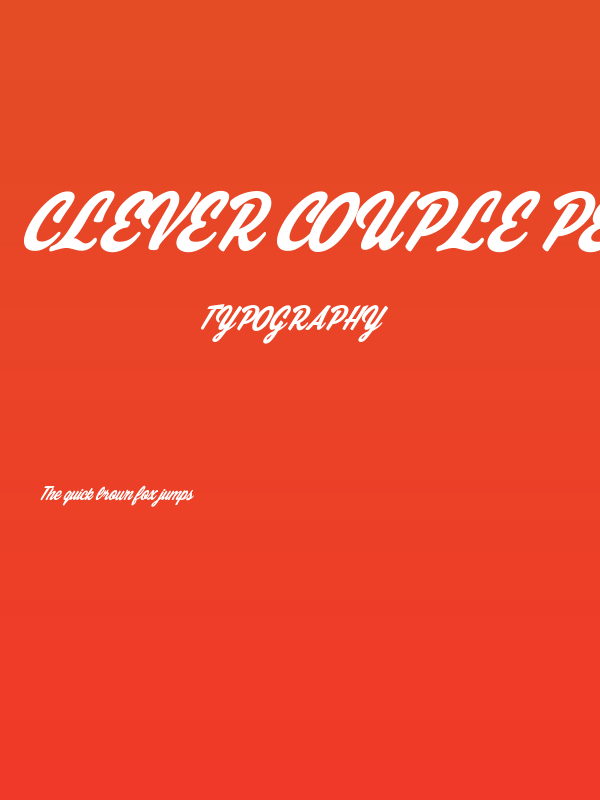 Clever Couple Personal Use  Poster