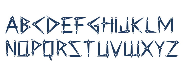 Clever Science Caliper Uppercase