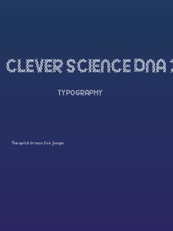 Clever Science DNA 21 Poster