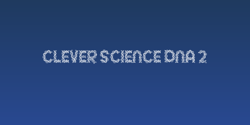 Clever Science DNA 2 Social Header