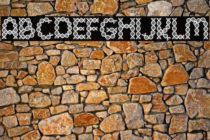 Clever Science Dna 字体 examples