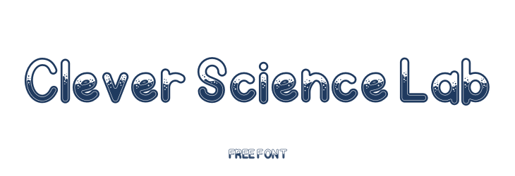 Clever Science Lab  Free Fonts Download