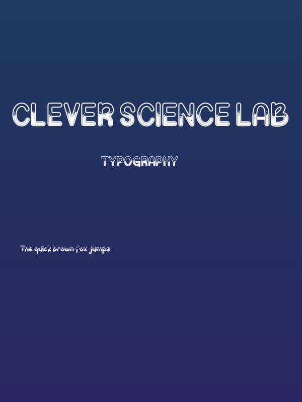 Clever Science Lab Poster